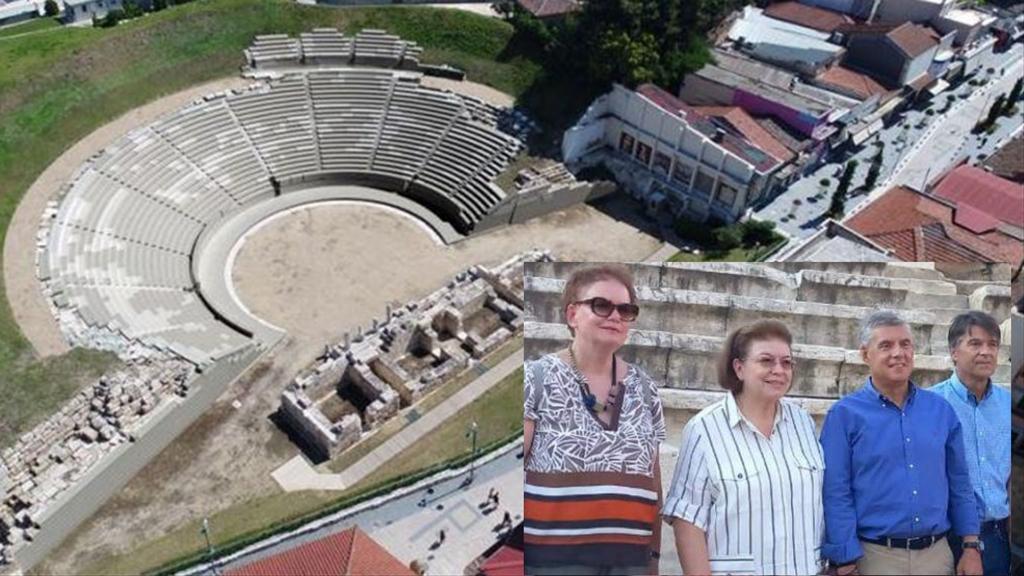 Λάρισα: Προχωρούν οι εργασίες στο Α’ Αρχαίο Θέατρο μετά την έγκριση του Περιφερειάρχη Θεσσαλίας